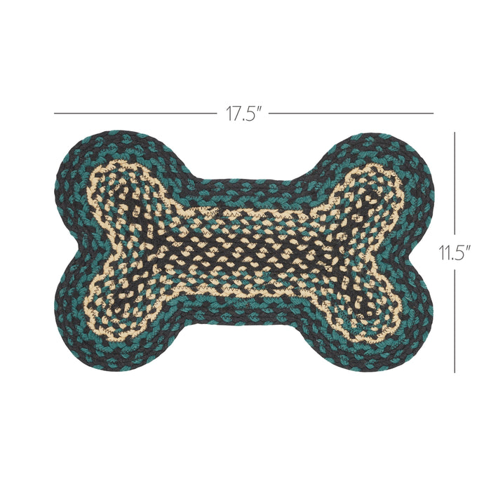 Pine Grove Indoor/Outdoor Small Bone Rug 11.5x17.5