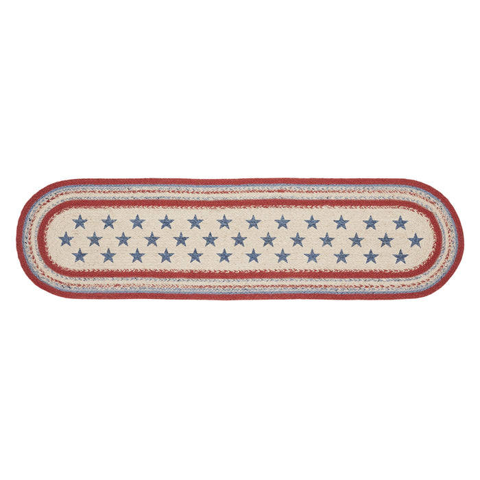 Celebration Jute Oval Runner 13x48