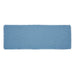 Burlap Blue Runner Fringed 12x36