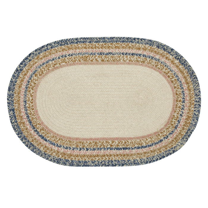 Kaila Happy Spring Jute Rug Oval w/ Pad 20x30