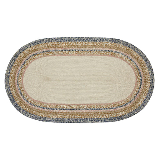 Kaila Happy Spring Jute Rug Oval w/ Pad 27x48