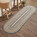 Kaila Jute Rug/Runner Oval w/ Pad 24x78