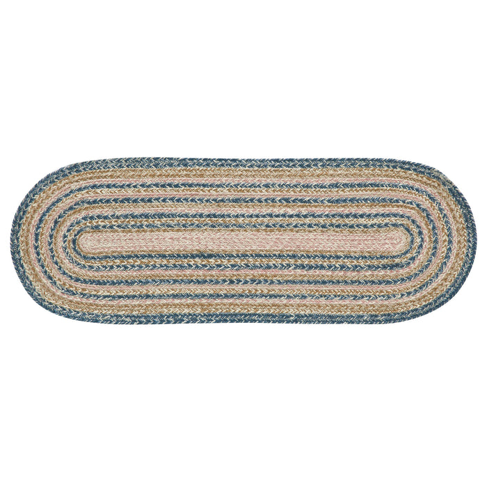 Kaila Jute Oval Runner 12x36