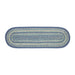 Jolie Jute Oval Runner 8x24