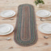 Multi Jute Oval Runner 12x48