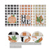 Annie Check Multicolor Harvest Tea Towel Set of 3