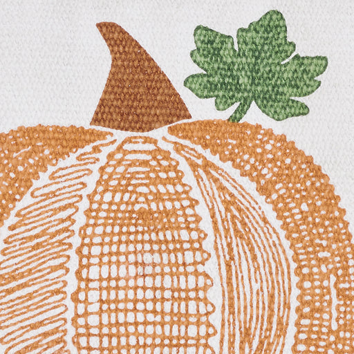 Annie Black Check Pumpkin Trivet 8x8