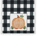 Annie Black Check Pumpkin Runner 8x24