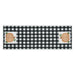 Annie Black Check Pumpkin Runner 12x36