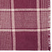 Eston Burgundy Tan Plaid Runner 12x48