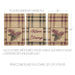 Connell Pinecone Plaid Tea Towel Set of 3 19x28