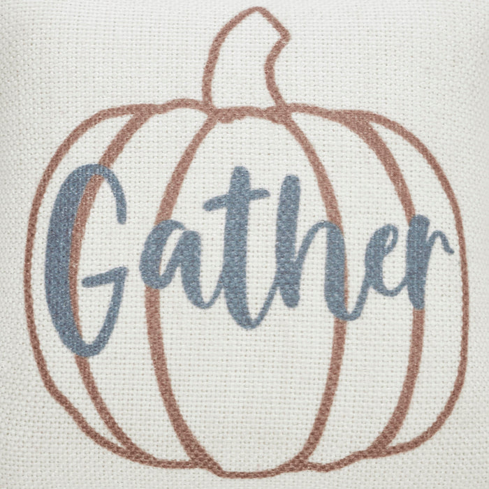 Bountifall Pumpkin Gather Pillow 6x6