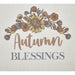 Bountifall Autumn Blessings Placemat Set of 2 13x19