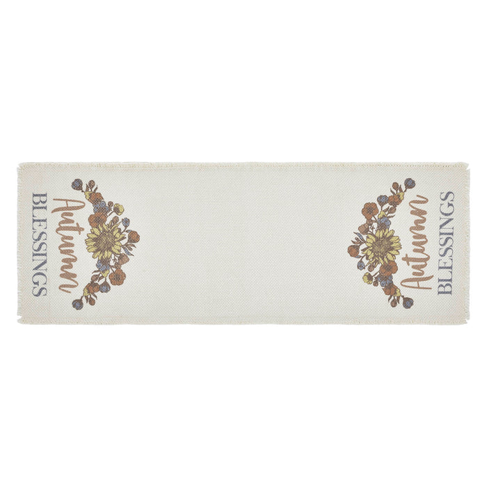 Bountifall Autumn Blessings Runner 8x24