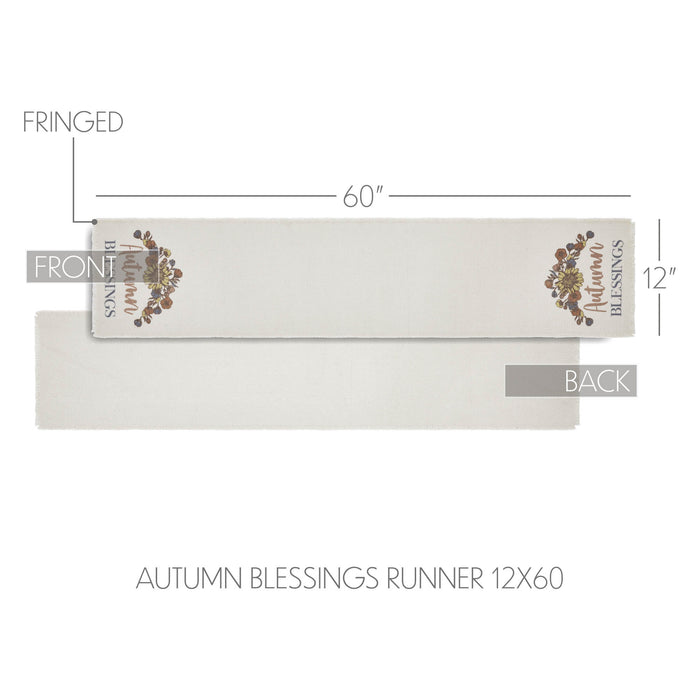 Bountifall Autumn Blessings Runner 12x60