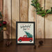 It's The Most Wonderful Time Truck Framed Wall Hanging Sign 12x10