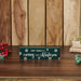 Have Yourself A Merry Little Christmas Green Block Sign 3x10