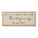 Psalm 95:2 Let Us Come Before Him MDF Sign 7x16