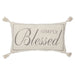 Harvest Blessings Simply Blessed Woven Pillow 7x13