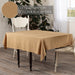 Burlap Natural Table Cloth 60x60