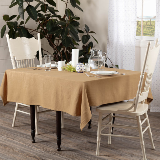 Burlap Natural Table Cloth 60x60