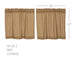 Burlap Natural Tier Set of 2 L24xW36