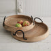 Abrams Wood Tray Set