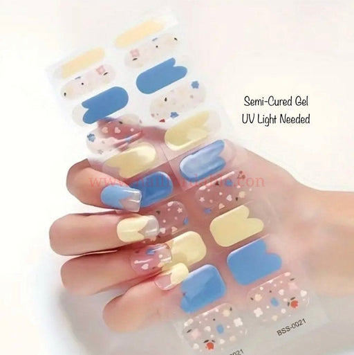 Soring pastels - Semi-Cured Gel Wraps (UV)