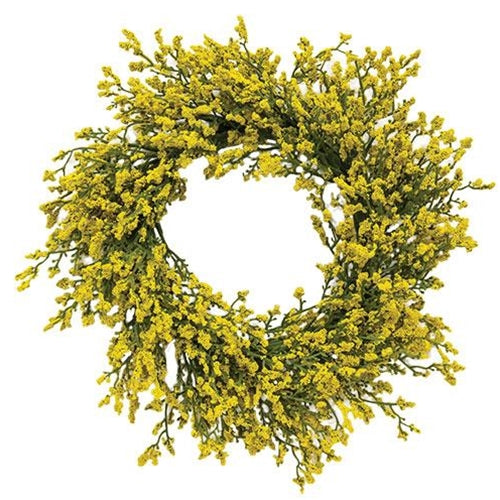 Array Astilbe Candle Ring 6"/12" Yellow