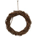 Twisted Willow Wreath w/Jute Hanger 8"