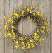 Star Forsythia Wreath 20"