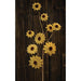 Burlap Daisy Spray Yellow