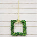 Preserved Boxwood Square Wreath 10"