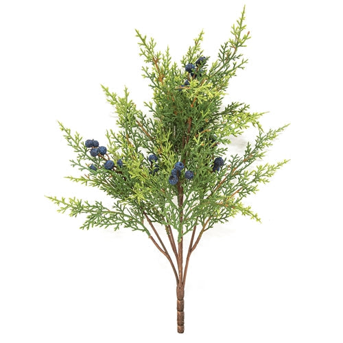 Blue Berry & Cedar Bush 17"