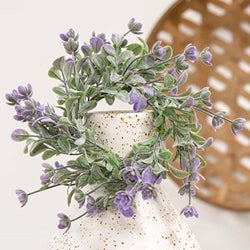 Dusk Lavender Buds Candle Ring 2.5"