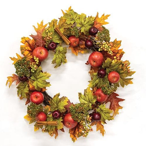 Harvest Apple & Cinnamon Wreath 24"