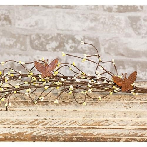 Pip & Butterfly Wispy Garland 4'