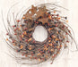 Primitive Mix Pip & Star Twig Wreath 10"