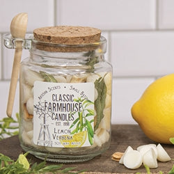 Lemon Verbena Soy Gumdrop Melts Jar w/Spoon