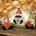 3/Set Resin Sitting Gnome Figures