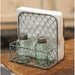 Galvanized Metal Napkin Holder