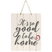 So Good to be Home Pallet Board Rope Sign