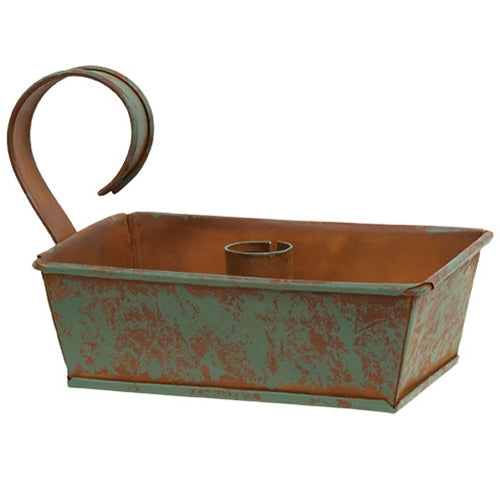 Colonial Rust Green Taper Pan