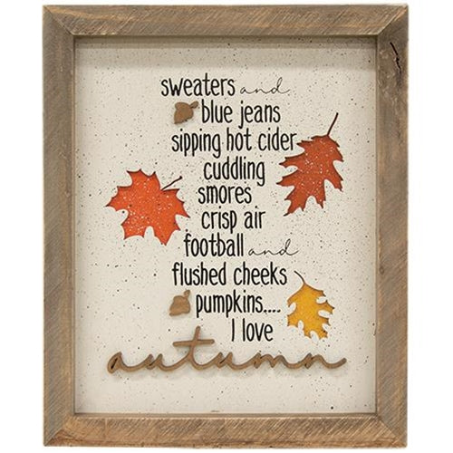 Sweaters Framed Sign