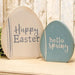 2/Set Happy Easter Wooden Egg Sitters