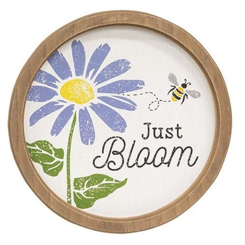 Just Bloom Circle Frame