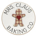 Mrs. Claus Baking Co. Circle Easel Sign