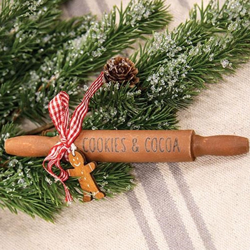 Cookies & Cocoa Wooden Rolling Pin