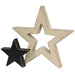 2/Set Black & White Cutout Stars