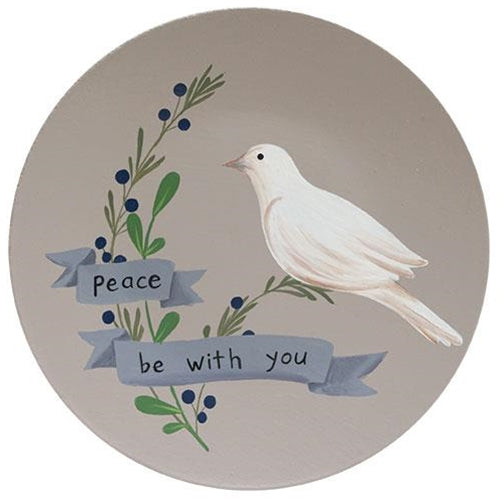 Peace Be With You Dove Plate